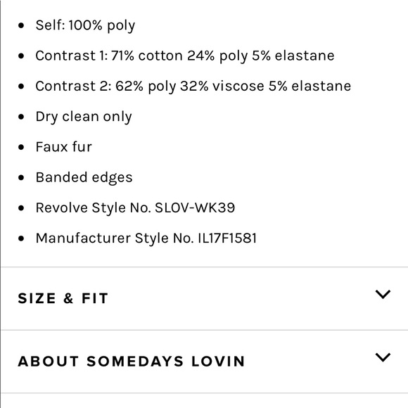 NWT Somedays Lovin Heavy Hearts Fur Sweater M - Picture 5 of 6